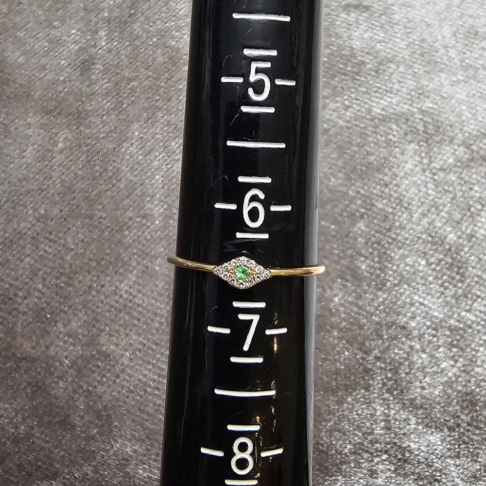 Solid Gold Diamond Ring Ef Collection - image 3